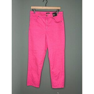 Express Women's 8 Super High Rise Mom Jean Pink NWT